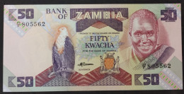 Zambia – Billete Banknote De 50 Kwacha – 1992/2006 - Zambia
