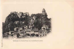 FRANCE - Château De Saint Paul En Cornillon (Loire) - Hachette édit - Dos Non Divisé - Carte Postale Ancienne - Andere & Zonder Classificatie