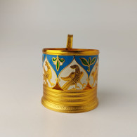 Vintage Soviet Podstakannik Tea Cup Holder USSR Enamel #5458 - Tasses