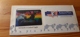 Prepaid Phonecard USA, Amerivox - Bird, Eagle - Mint - Amerivox