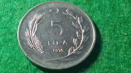 TÜRKİYE 1975--(ACMONİTAL)        5   İRA - Turquie