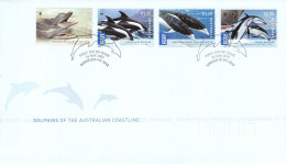 AUSTRALIA - FDC WWF 2009 - DOLPHIN / 4206 - Primo Giorno D'emissione (FDC)
