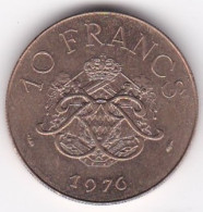 Monaco 10 Francs 1976 Rainier III , En Cupro Nickel Alu - 1960-2001 New Francs