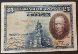 España – Billete Banknote De 50 Pesetas – 1928 - 50 Peseten