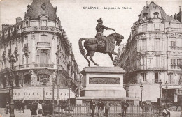 FRANCE - Orléans - Vue Sur La Place Du Martroi - Animé - Carte Postale Ancienne - Orleans