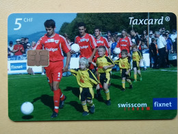 T-225 - TELECARD, PHONECARD SWITZERLAND, SPORT, FOOTBALL - Schweiz