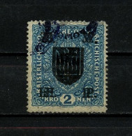 West Ukraine, 1919, Double Overprint,  Used - West Ukraine