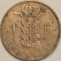 Belgium - Franc 1956, KM# 143.1 (#3126) - 1 Franc