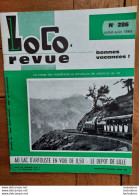 LOCO REVUE N°286 DE 1968 AMATEURS DE CHEMINS DE FER ET DE MODELISME PARFAIT ETAT - Eisenbahnen & Bahnwesen