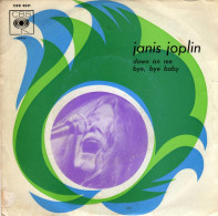 Janis Joplin - 45 T SP Down On Me (1972 - Portugal) - Disco, Pop