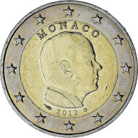 Monako  2  EURO   2012. EIRO  COIN Unc - Mónaco