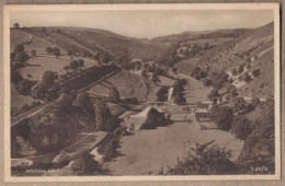 CPA ANGLETERRE - MONSAL DALE - TB PLAN Vue Aérienne De La Vallée - Détails Cours D'eau + Habitations - Derbyshire