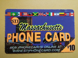 T-244 - TELECARD, PHONECARD, USA, MASSACHUSETTS - Sonstige & Ohne Zuordnung