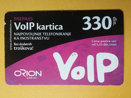 T-245 - SERBIA, TELECARD, PHONECARD,  - Andere - Europa