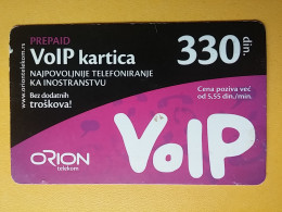 T-245 - SERBIA, TELECARD, PHONECARD,  - Sonstige – Europa