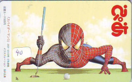 SPIDERMAN Telecarte (40) - Cómics