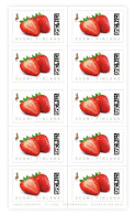 Finland Finnland Finlande 2024 Strawberry Taste Of Summer Sheetlet \ Booklet MNH - Blokken & Velletjes