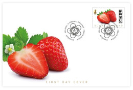 Finland Finnland Finlande 2024 Strawberry Taste Of Summer FDC - Blocchi E Foglietti