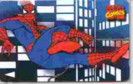 SPIDERMAN Telecarte (8) Mint  Singapore - Comics