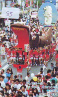 Telecarte SINGAPORE Reliée (85) - Telefonkarte SINGAPORE Verbunden - Phonecard SINGAPORE Related - Japan - Paysages