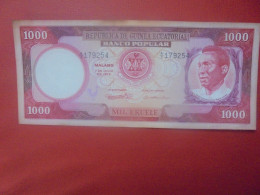 GUINEE EQUATORIALE 1000 EKUELE 1975 Circuler (B.32) - Equatoriaal-Guinea