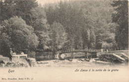 BELGIQUE - Han - La Lesse à La Sortie De La Grotte - Dos Non Divisé - Carte Postale Ancienne - Rochefort