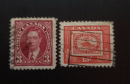 Canada  1937 King George VI & 1951 The 100th Anniversary Of Canadian Stamps  Modèle: Herman Herbert Schwartz - Oblitérés