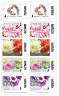 Finland Finnland Finlande 2024 StValentine Day Flowers Symbols Of Love And Friendship Posti Sheetlet \ Booklet MNH - Blocks & Kleinbögen