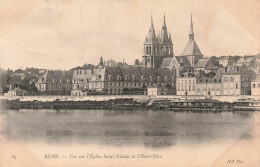 FRANCE - Blois - Vue Sur L'Eglise Saint Nicolas Et L'hôtel Dieu - Carte Postale Ancienne - Blois