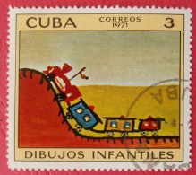 F18 Cuba Dibujos Infantiles Jeu D’enfant Train - Non Classés