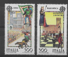 Italia 1981.  Europa Mi 1748-49  (**) - 1981