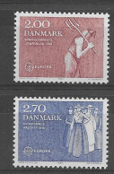 Danmark 1982.  Europa Mi 749-50  (**) - 1982