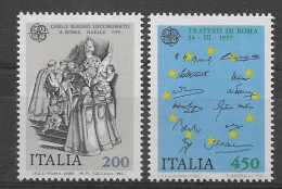 Italia 1982.  Europa Mi 1798-99  (**) - 1982
