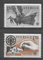 Suecia 1979.  Europa Mi 1058-59  (**) - 1979