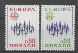 Monaco 1972.  Europa Mi 1038-39  (**) - 1972