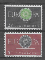 Luxembourg 1960.  Europa Mi 629-30  (**) - 1960