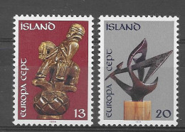 Islandia 1974.  Europa Mi 489-90  (**) - 1974