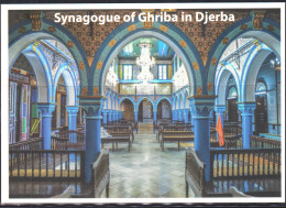 2019- Tunisie -  La Synagogue De La Ghriba De Djerba -    Carte Postale - Mosquées & Synagogues