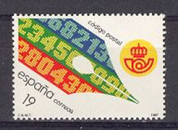 Spain 1987. Codigo Postal Ed 2906 (**) - Postleitzahl