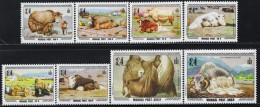 MG1136 Mongolia 1998 Plateau Yak 8V MNH - Mongolie