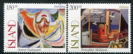 ISLANDIA ARTE 1997 Yv 821/2 MNH - Ongebruikt