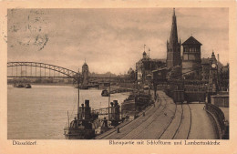 ALLEMAGNE - Dusseldorf - Rheinpartie Mit Schlobturm Und Lambertuskirche - Carte Postale Ancienne - Duesseldorf