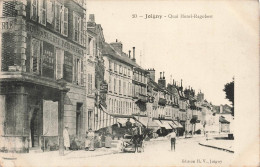 FRANCE - Joigny - Quai Henri Ragobert - Animé - Carte Postale Ancienne - Joigny