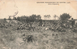MILITARIA - Grandes Manoeuvres Du Centre (1908) - Halte D'Infanterie - ND Phot - Carte Postale Ancienne - Manöver