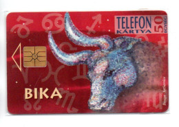 Zodiaque Zodiac Taureau Télécarte Hongrie  Phonecard  (1212) - Ungheria