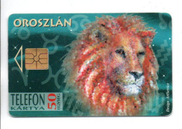 Lion Zodiaque Zodiac Lion Télécarte Hongrie  Phonecard  (1213) - Hungría
