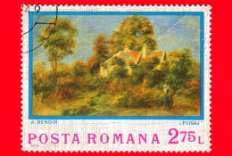 ROMANIA - 1974 - Dipinti - Impressionismo - Paesaggio, Pierre Auguste Renoir (1841-1919) - 2.75 - Gebruikt