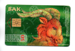 BELIER Zodiaque Zodiac Télécarte Hongrie  Phonecard  (1215) - Ungheria