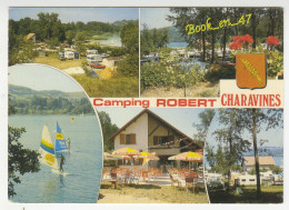 {90563} 38 Isère Charavines , Camping Caravaning Robert , Multivues ; Divers Aspects - Charavines