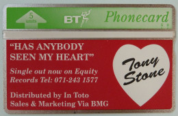 UK - Great Britain - BT & Landis & Gyr - BTP153 - Tony Stone - 232C - Mint - BT Edición Privada